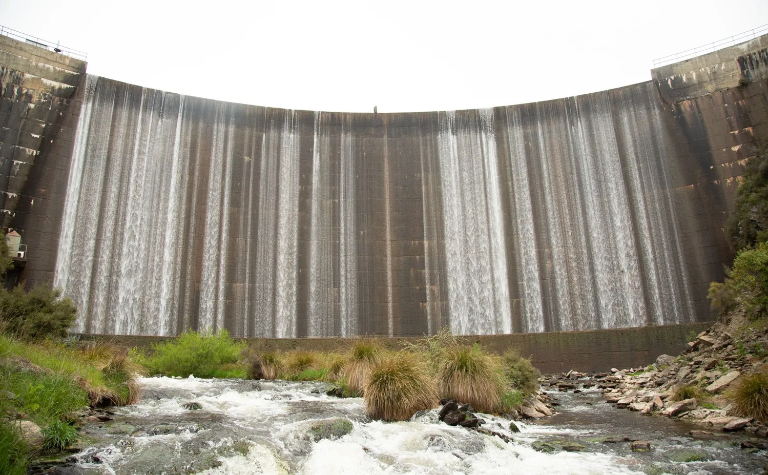 fraser dam wall