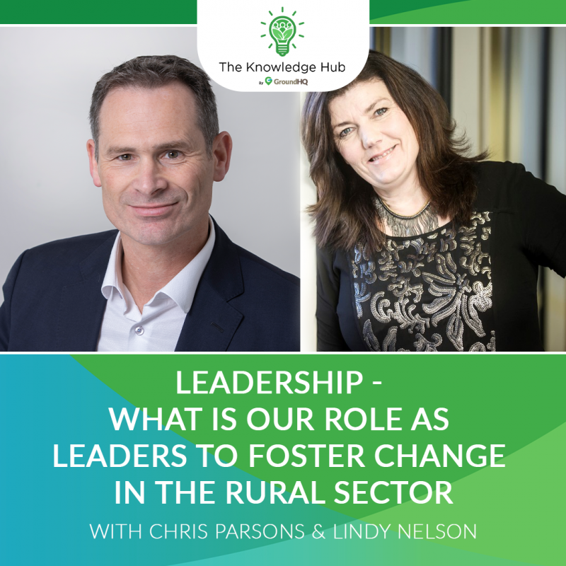 Episode 3 - Leadership - What is our role as leaders to foster change in the rural sector?